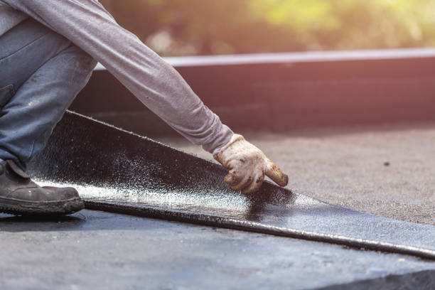 Professional Basement Waterproofing technician working in Massillon, OH